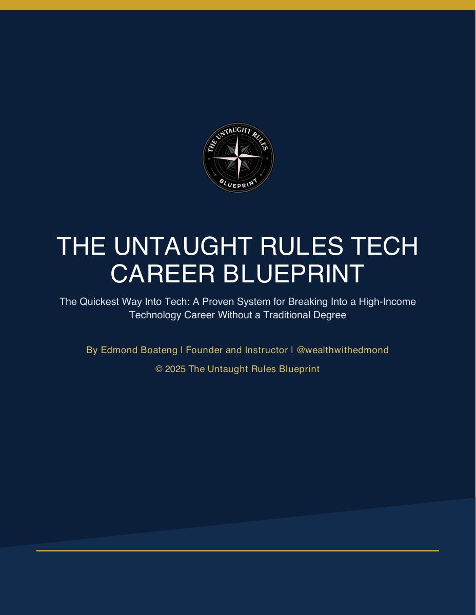 Tech Career Blueprint cover
